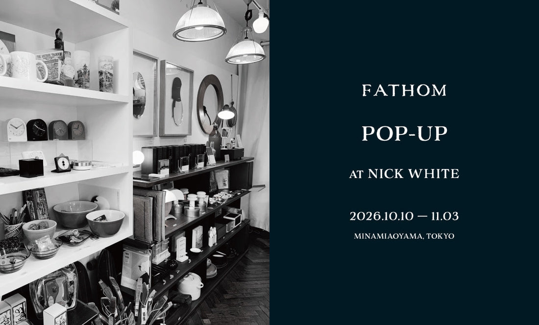 【POP-UP】NICK WHITE
